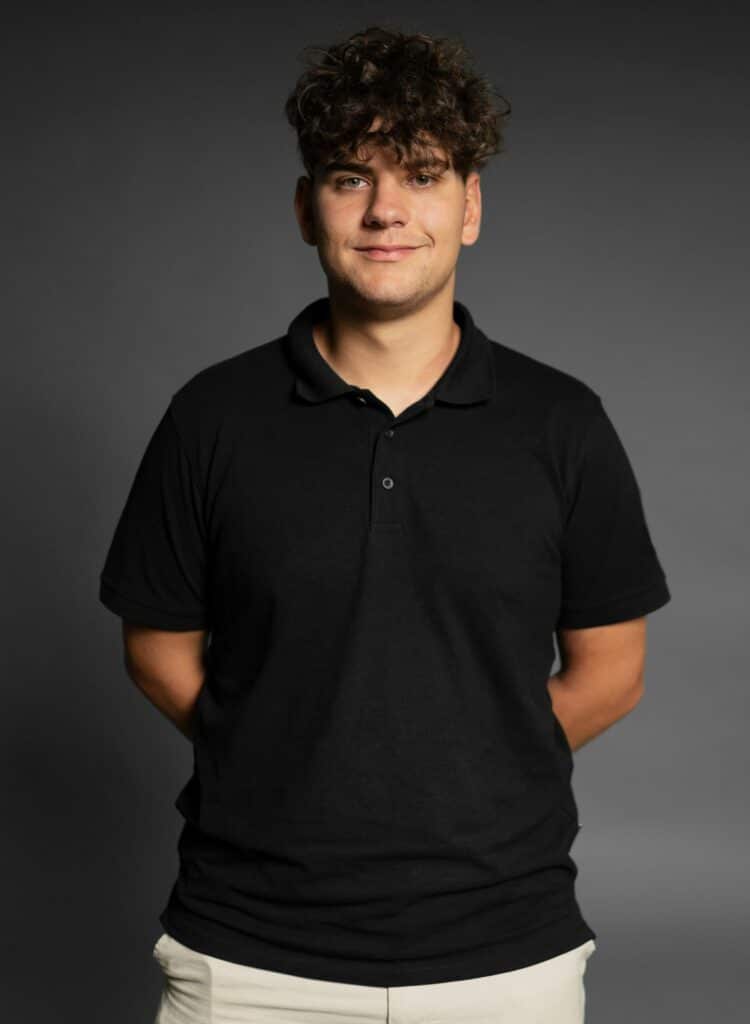 Luca Noah Lang, Auszubildender bei KIS Antriebstechnik
